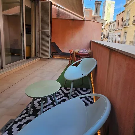 Big Terrace In Private Loft On San Francisco Street * Alicante